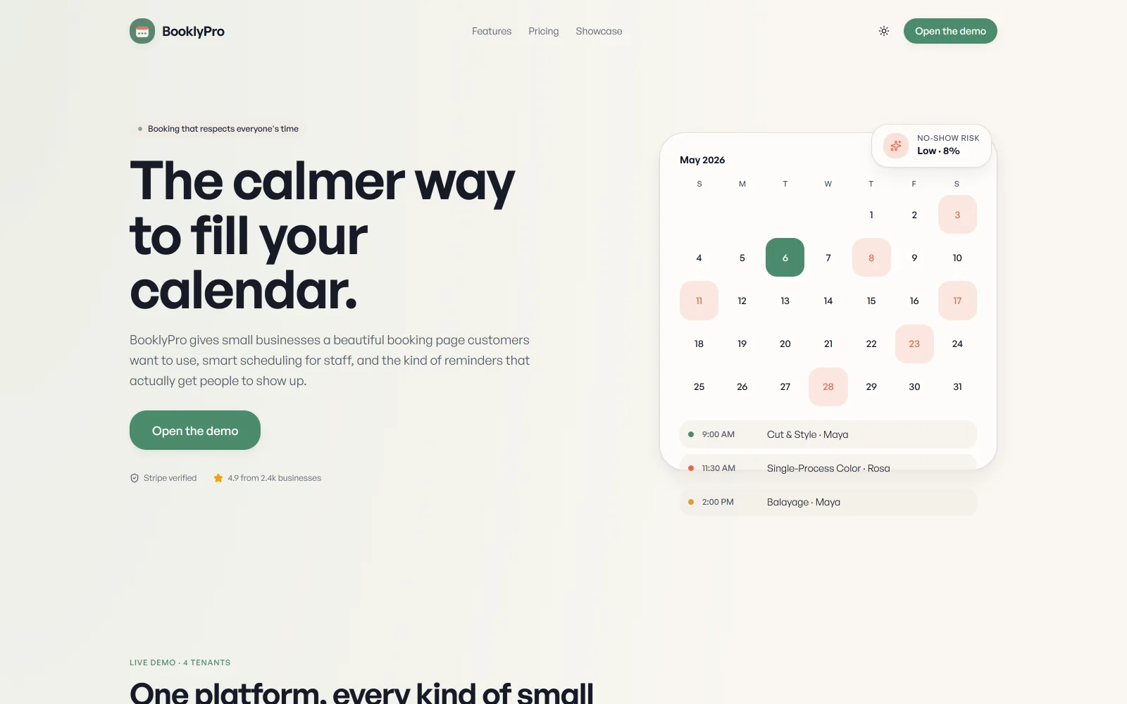 BooklyPro screenshot 2