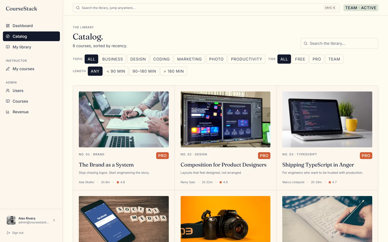 CourseStack screenshot 5