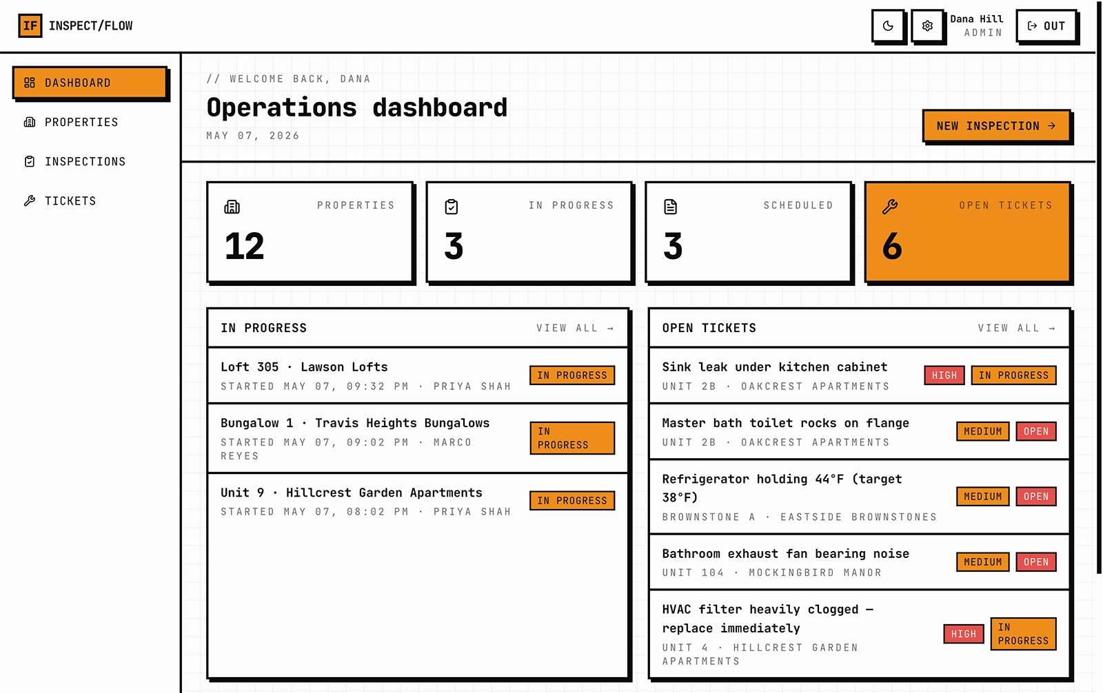 InspectFlow screenshot 1