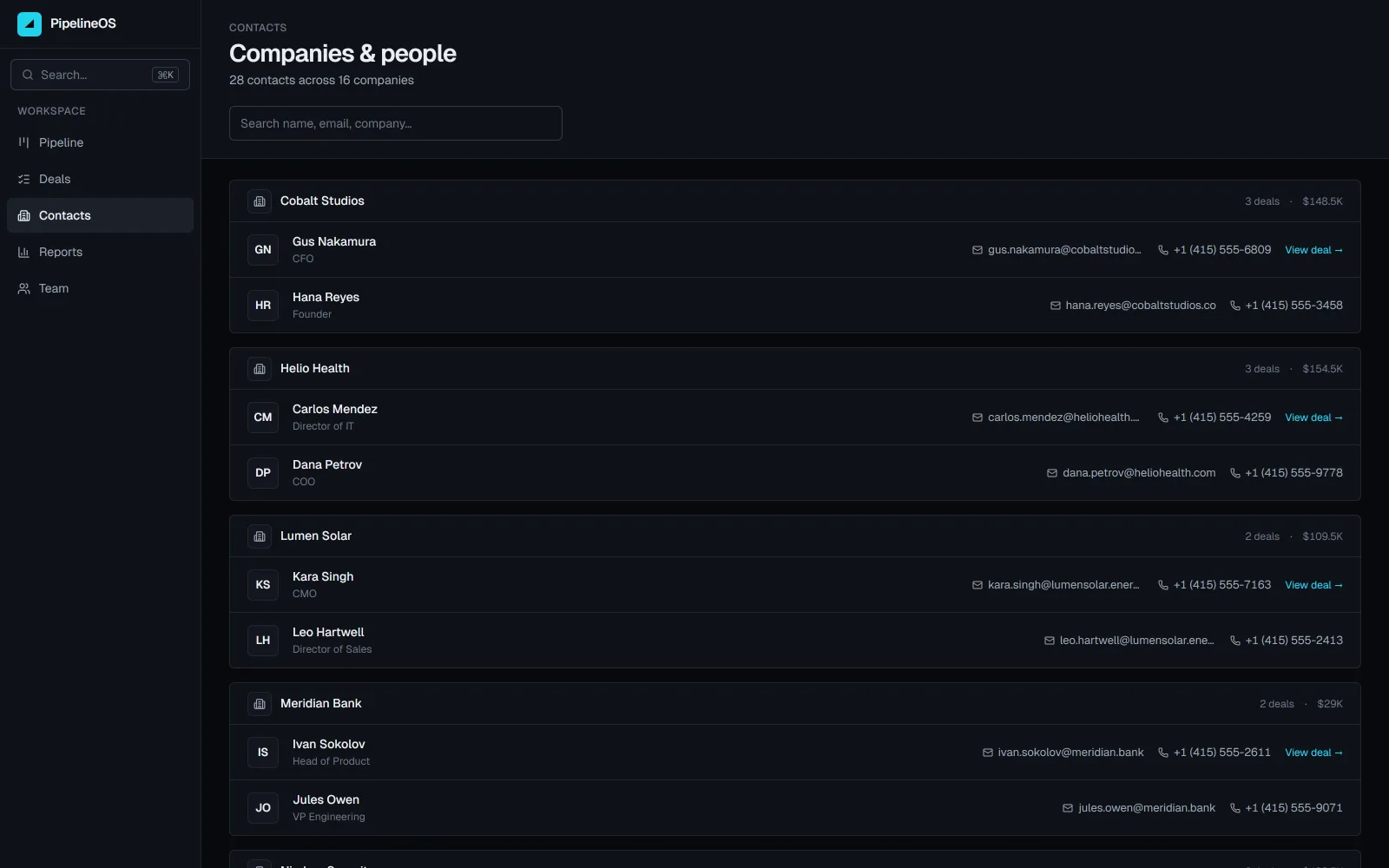 PipelineOS screenshot 5