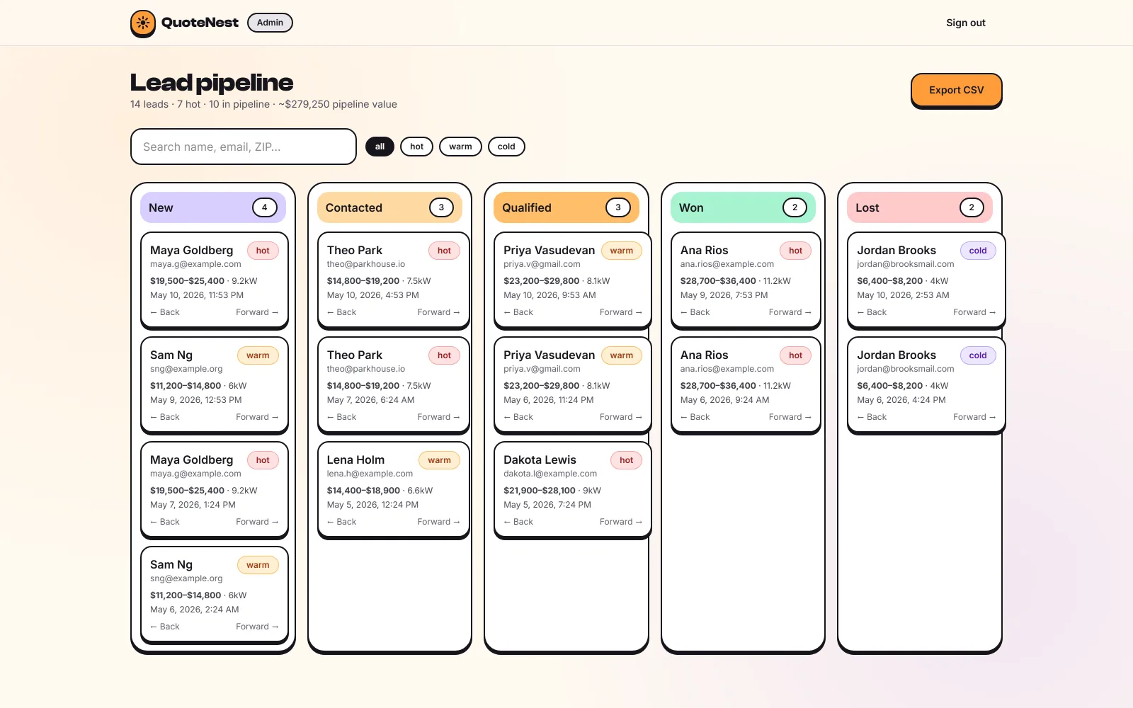 QuoteNest screenshot 4