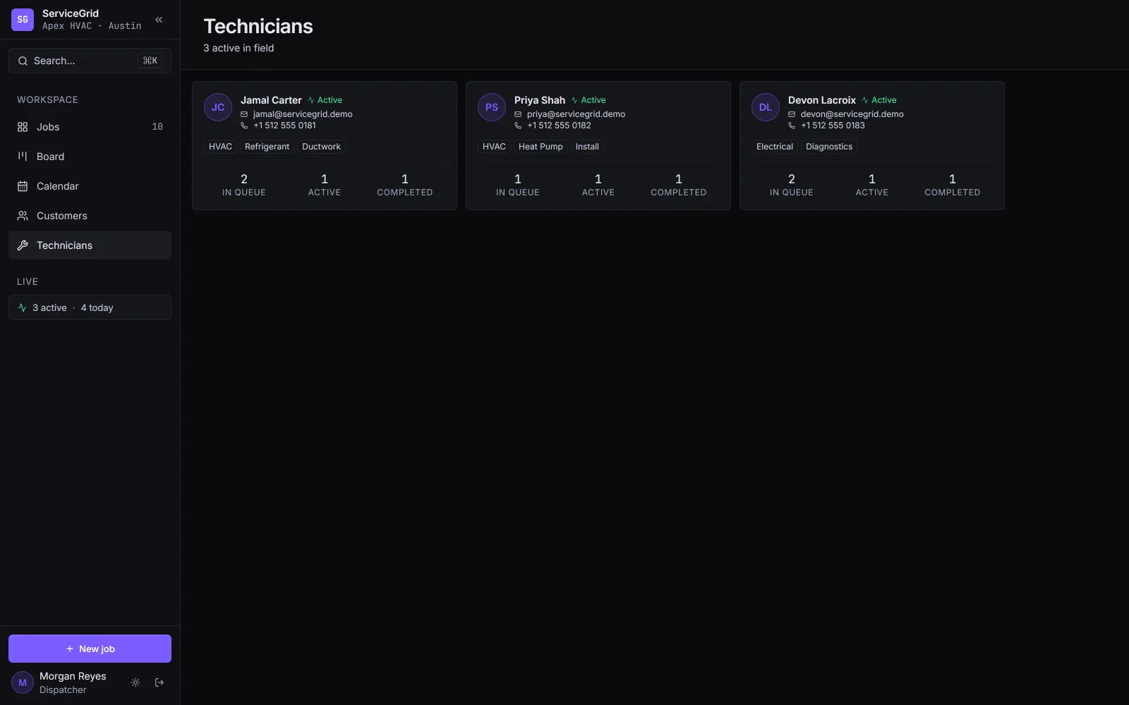 ServiceGrid screenshot 4